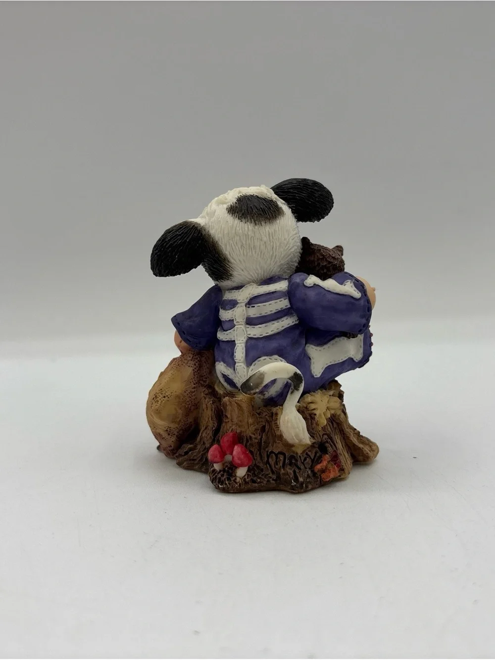 Mary’s Moo Moos 1996 Vintage Who-o-o Are Moo-o-o‎ 185744 Enesco Resin Figurine